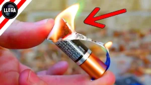 Cómo Hacer Fuego Con Una Pila y Un Chicle