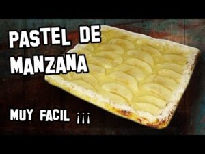 pastel de manzana