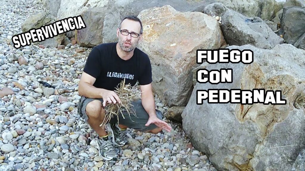 Cómo Hacer Fuego con un Pedernal