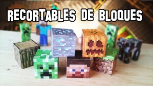 Bloques de Minecraft PaperCraft
