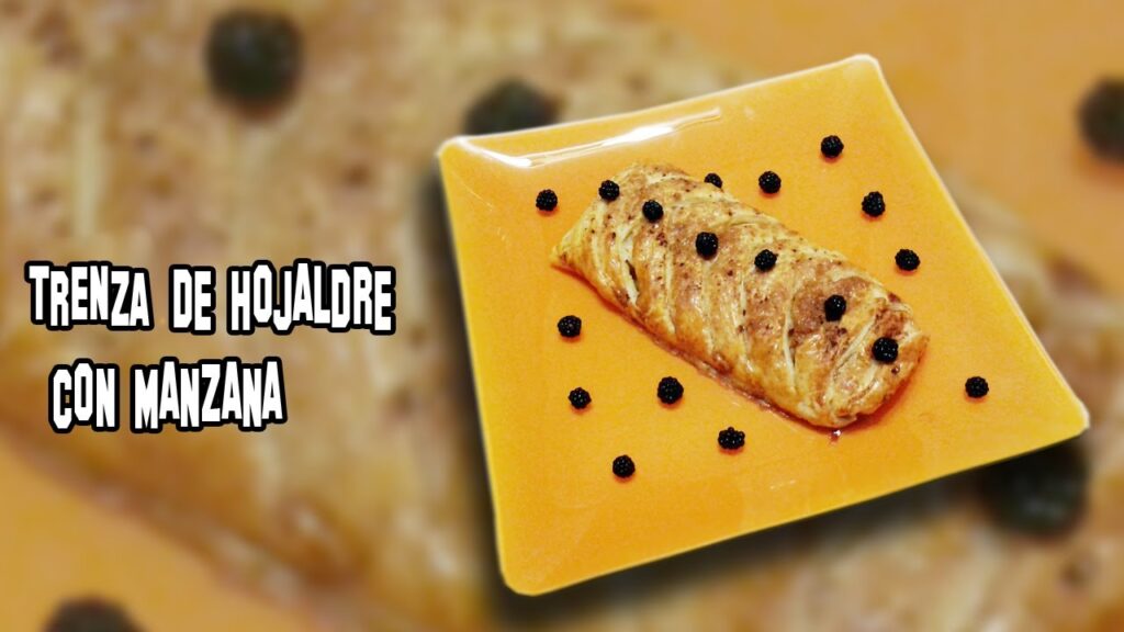 Trenza de Hojaldre con Manzana