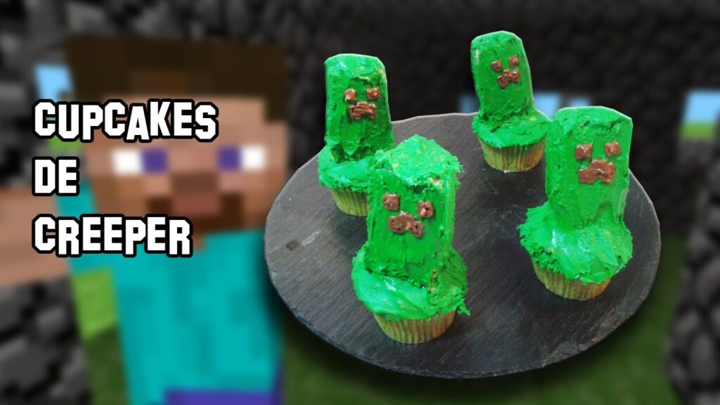 Creeper Cupcake