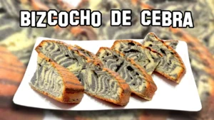 Bizcocho Cebra