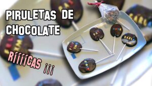 Piruletas de Chocolate