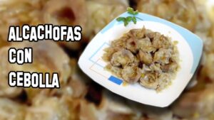 Alcachofas con Cebolla