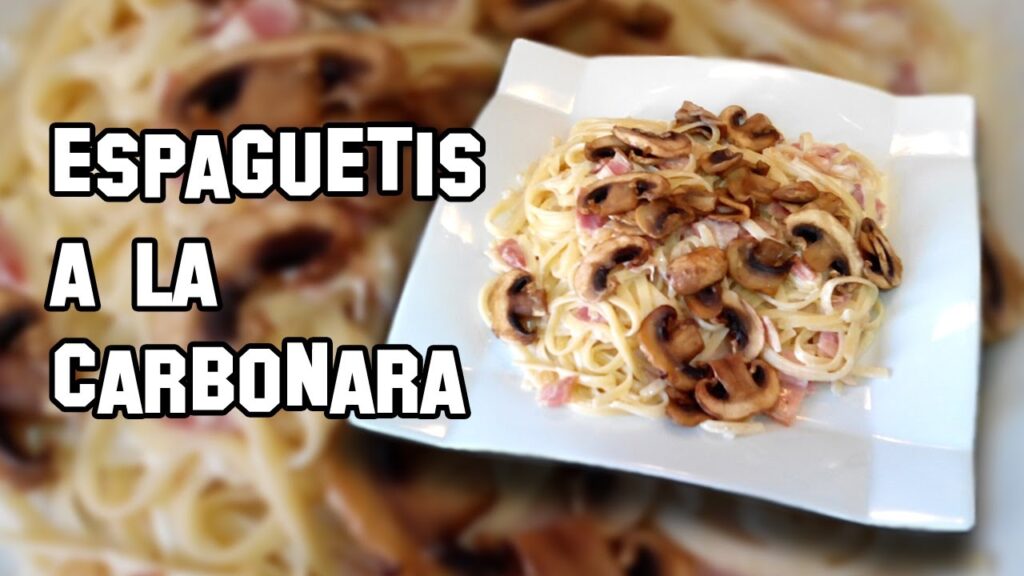 Espaguetis a la Carbonara