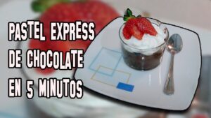 Pastel de Chocolate al Microondas