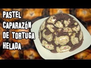 Pastel Caparazón de Tortuga Helada