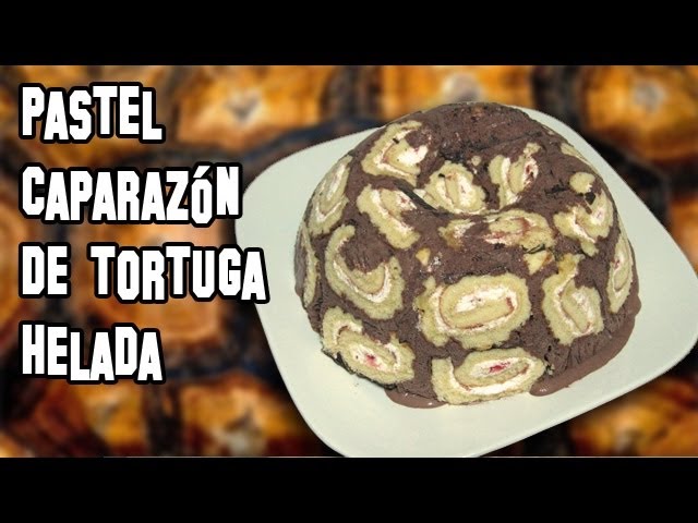Pastel Caparazón de Tortuga Helada