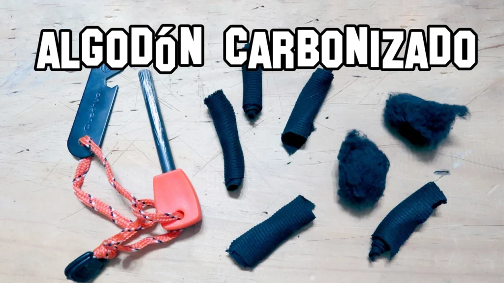 Algodón Carbonizado