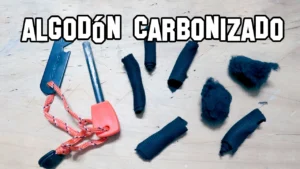 Algodón Carbonizado