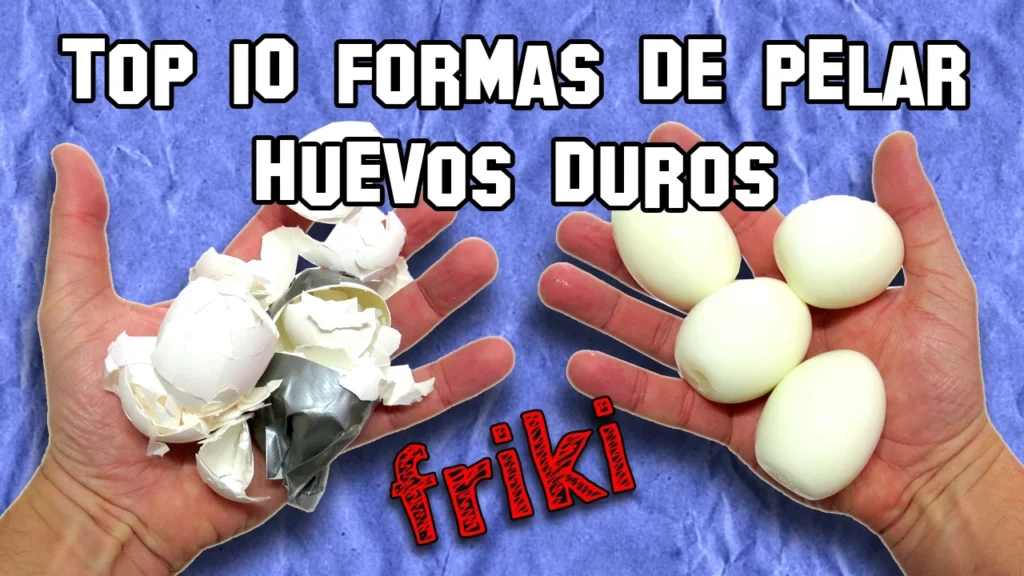 pelar un huevo