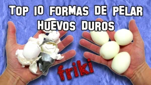 pelar un huevo