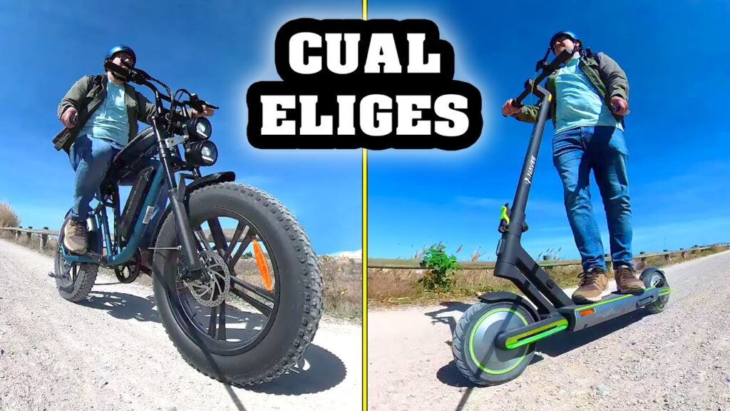 Patinete electrico VS Bicicleta electrica
